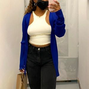 Issey Miyake pleats please cardigan